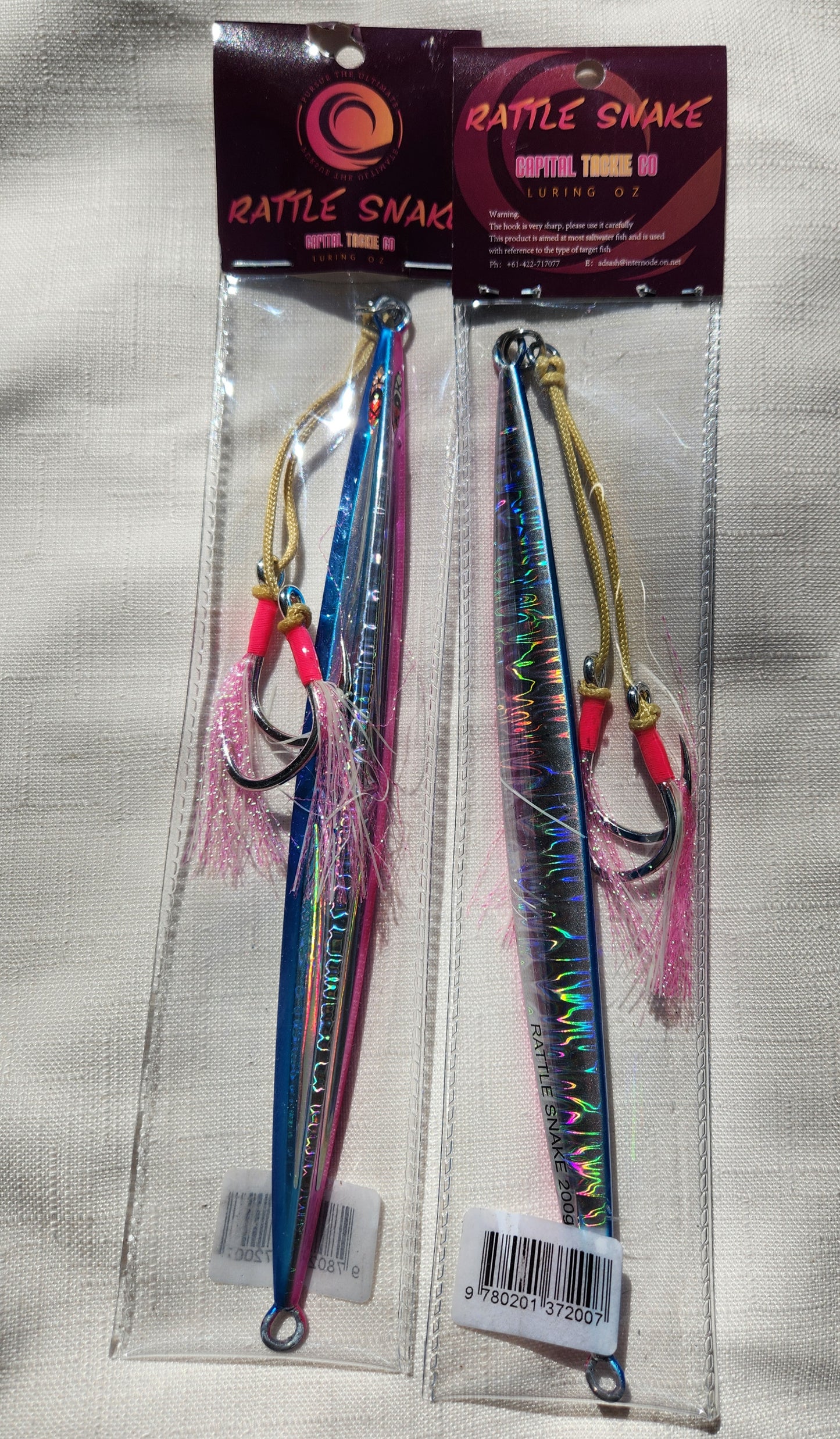 Rattle Snake Knife Jig | 100g, 150g, 200g