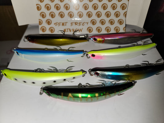 Semi Erect Bent Minnow (Floating) | 90mm, 8.3g